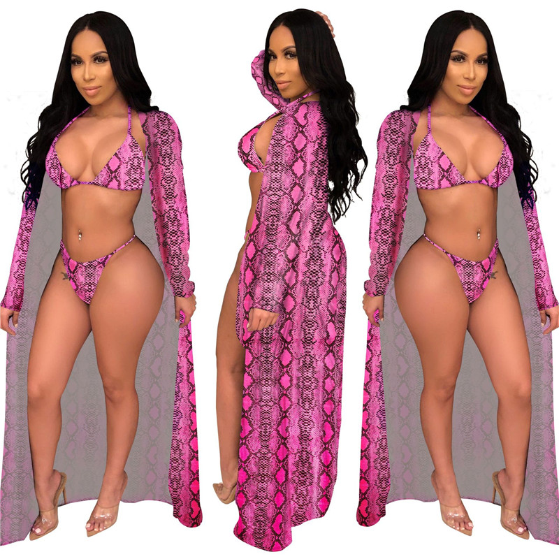 Fashion Sexy Leopard Print Cloak + Bikini 3 Piece Suit Swimwear Set Beach Party Hot Sales New Swimwear, Green
Fashion Sexy Leopard Print Cloak + Bikini 3 Piece Suit Swimwear Set Beach Party Hot Sales New Swimwear, Green