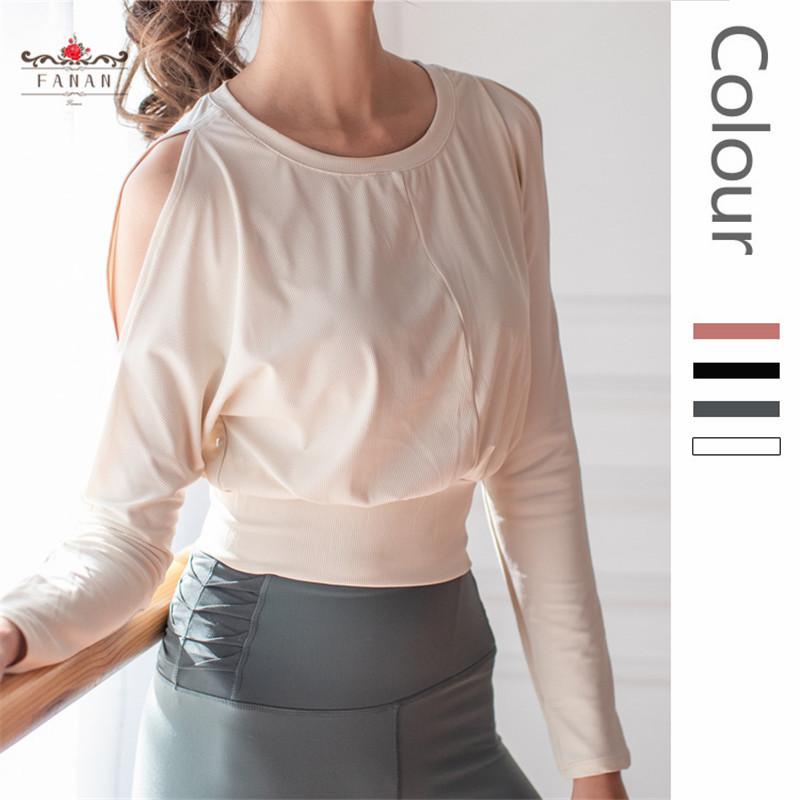 Women Yoga Short Shirts Sexy Sports Long Sleeve Fitness Workout Off Shoulder Crop Tops Running Shirts Quick Dry Female, Black
Women Yoga Short Shirts Sexy Sports Long Sleeve Fitness Workout Off Shoulder Crop Tops Running Shirts Quick Dry Female, Black