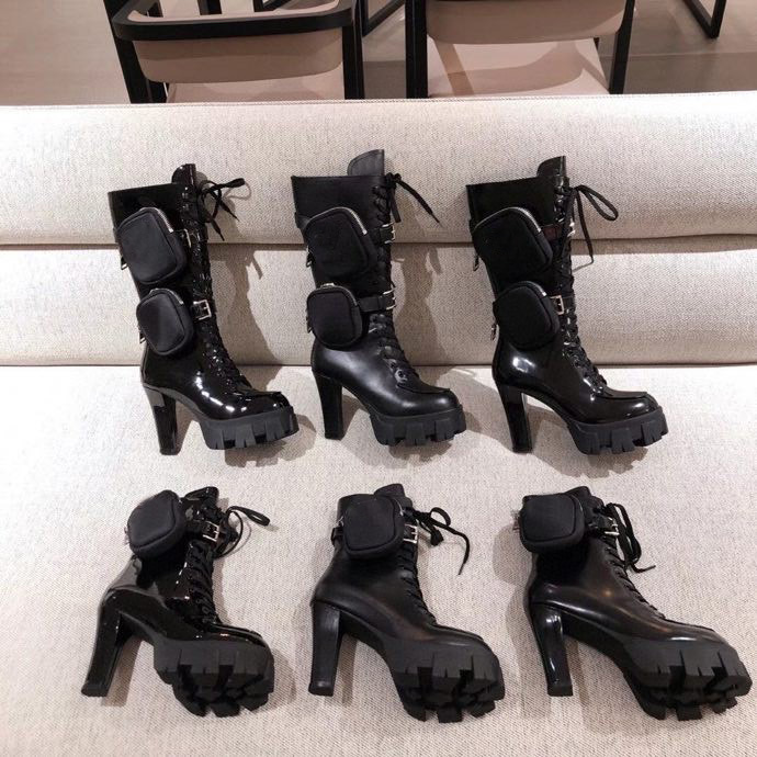 Women Designers Rois High heeled Boots Ankle Nylon Combat Boot and Martin Boots Designers Martin ankle nylon pouch attached ankle
Women Designers Rois High heeled Boots Ankle Nylon Combat Boot and Martin Boots Designers Martin ankle nylon pouch attached ankle