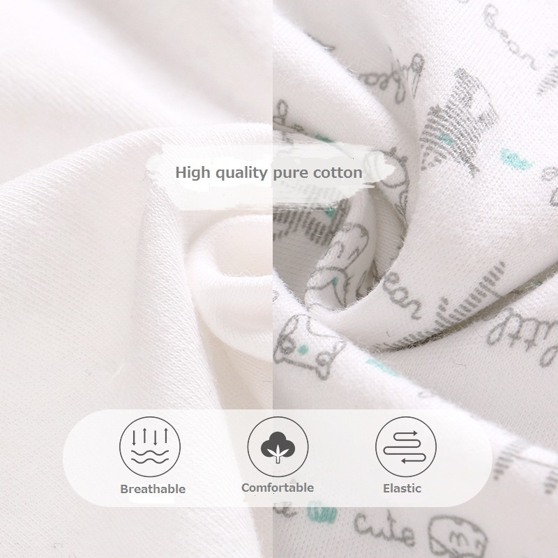 Vlinder Newborn Baby Clothes Baby Boy Girl Clothes New born Pajamas Clothes Bodysuit Cap Gloves Bib Top Pants 8PCS SET 0-12M 201030