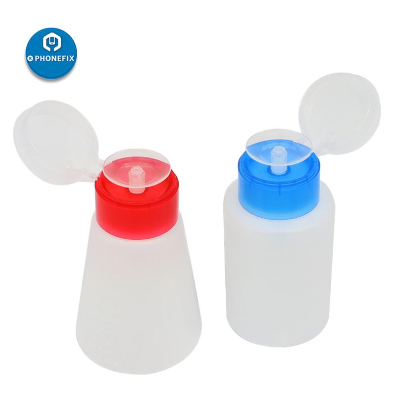 PHONEFIX 1Pc 180ml Empty Plastic Alcohol Liquid Press Pumping Dispenser Bottle Nail Polish Remover Art UV Gel Cleaner Bottle
PHONEFIX 1Pc 180ml Empty Plastic Alcohol Liquid Press Pumping Dispenser Bottle Nail Polish Remover Art UV Gel Cleaner Bottle