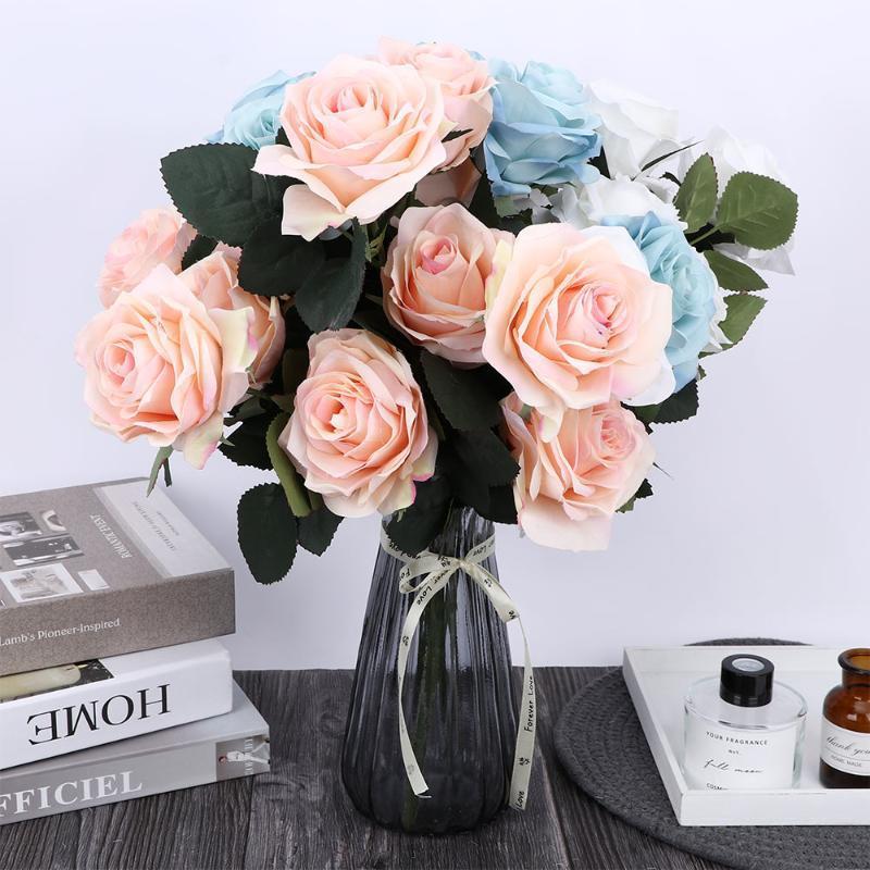 1 Bunch High-grade Artificial Silk French Rose Floral Bouquet Fake Flower Arrange Table Wedding Flowers Decor Party Accessory1, Beige
1 Bunch High-grade Artificial Silk French Rose Floral Bouquet Fake Flower Arrange Table Wedding Flowers Decor Party Accessory1, Beige