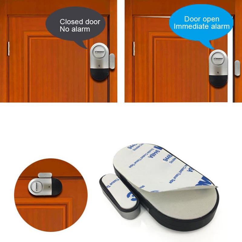 Wireless Door Window Magnetic Sensor Detector Alarm Alert Siren for Smart Home House Security UY8
Wireless Door Window Magnetic Sensor Detector Alarm Alert Siren for Smart Home House Security UY8