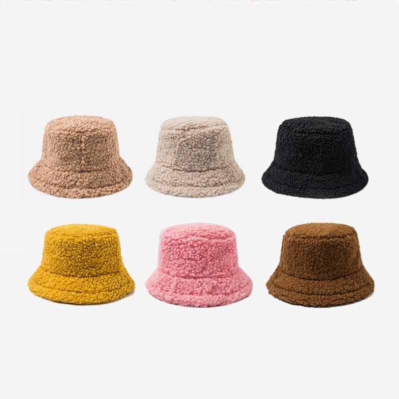 Winter Women Hats Teddy Velvet Warm Ear Protector Fisherman Hat Accessories Vintage Lamb Velvet Cap Plush Bucket Hat 2020 New
Winter Women Hats Teddy Velvet Warm Ear Protector Fisherman Hat Accessories Vintage Lamb Velvet Cap Plush Bucket Hat 2020 New