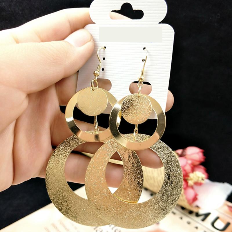 Hoop & Huggie Woman Fashion Personality Exaggerated Metal Retro Big Circle Earrings Letter Temperament
Hoop & Huggie Woman Fashion Personality Exaggerated Metal Retro Big Circle Earrings Letter Temperament