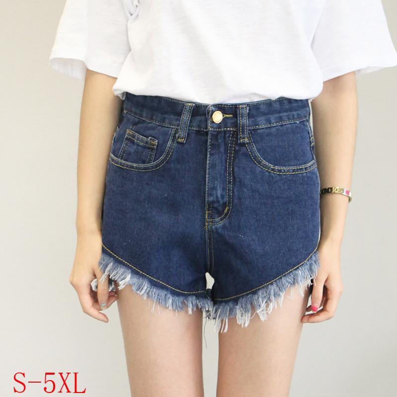 Plus Size - 5XL 2020 Retro Blue Ripped Fringe Dual Pockets High Waist Summer Casual Zipper Women Fashion Denim Shorts1, White
Plus Size - 5XL 2020 Retro Blue Ripped Fringe Dual Pockets High Waist Summer Casual Zipper Women Fashion Denim Shorts1, White