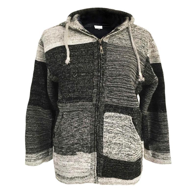men's Sweater Coat 2020 Autumn Men Hooded Coat Men Winter Warm Harajuku Patchwork Zipper Knit Coats Sweater With Pocket Cardigan, Black
men's Sweater Coat 2020 Autumn Men Hooded Coat Men Winter Warm Harajuku Patchwork Zipper Knit Coats Sweater With Pocket Cardigan, Black