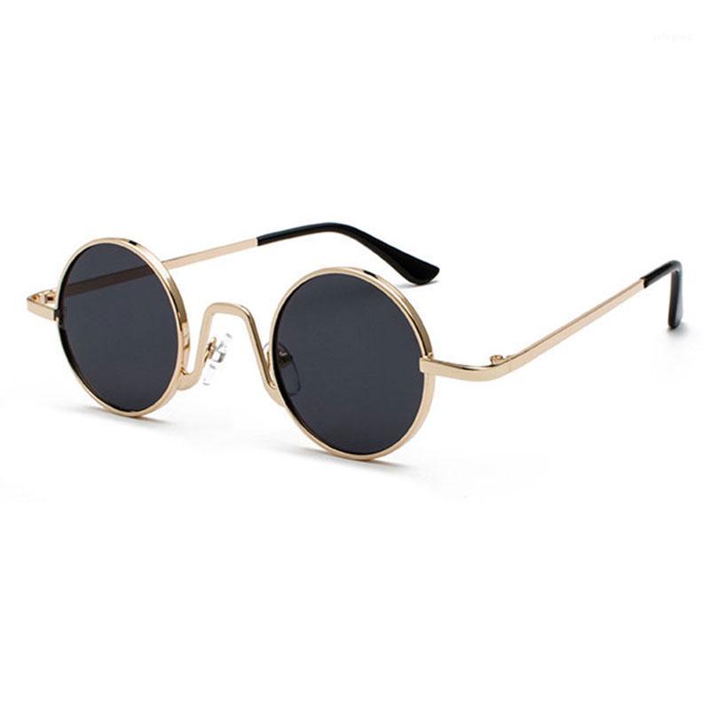 Sunglasses Vintage Round Brand Design Women Men Luxury Retro Uv400 Eyewear Fashion Shades-Black Gray & Gold1
Sunglasses Vintage Round Brand Design Women Men Luxury Retro Uv400 Eyewear Fashion Shades-Black Gray & Gold1