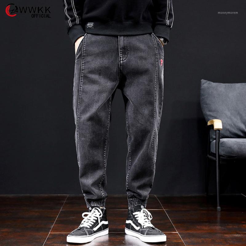 WWKK Mens Japanese Fashions Harem Black gray Jeans Pants 2020 Vintage Straight Pants Harajuku Jeans Baggy High Quality Denim1
WWKK Mens Japanese Fashions Harem Black gray Jeans Pants 2020 Vintage Straight Pants Harajuku Jeans Baggy High Quality Denim1