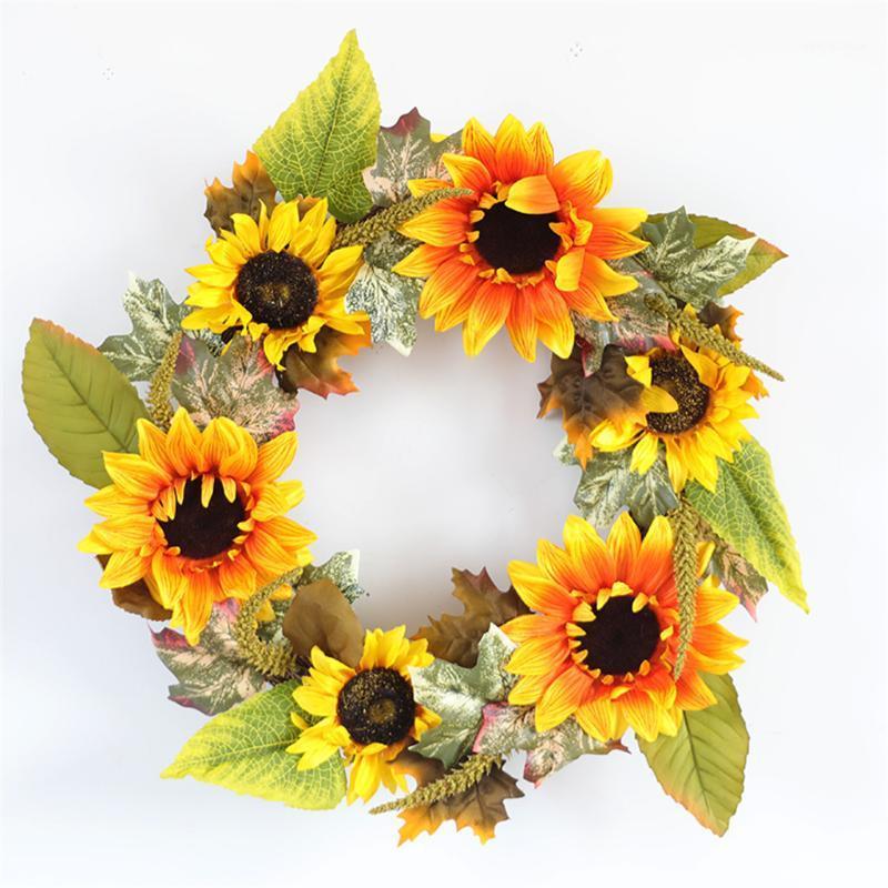 1PC Thanksgiving Handmade Rattan Wreath Halloween Party Sunflower Hanging Wreath Decoration Jul#281, Multi
1PC Thanksgiving Handmade Rattan Wreath Halloween Party Sunflower Hanging Wreath Decoration Jul#281, Multi