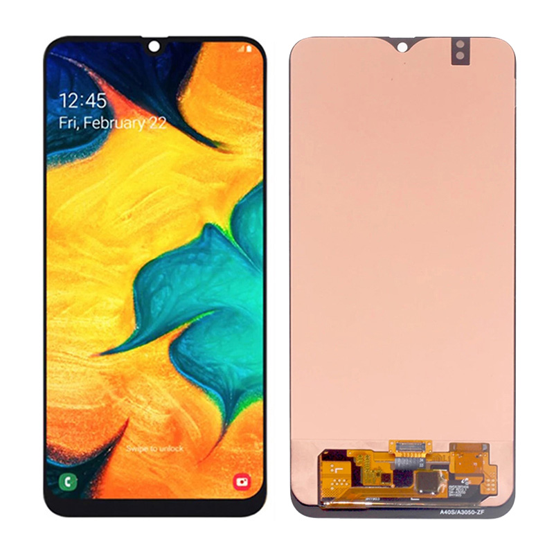 100% Tested Super AMOLED For Samsung Galaxy A40S SM-A3050 LCD Display Touch Screen Digitizer Assembly Replacement Wholesale spare parts
100% Tested Super AMOLED For Samsung Galaxy A40S SM-A3050 LCD Display Touch Screen Digitizer Assembly Replacement Wholesale spare parts