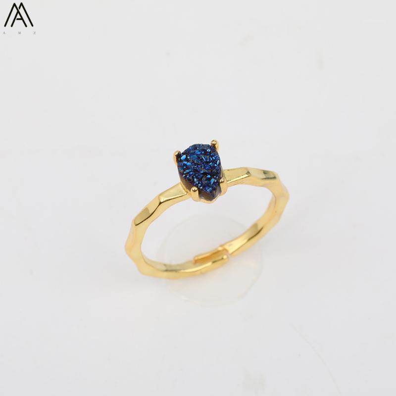 5PCS/Lot Natural Drusy Agates Water Drop Beads Gold Adjustable Rings For Women Fashion Rings Handmade Jewelry Gift HS-55AMAB1
5PCS/Lot Natural Drusy Agates Water Drop Beads Gold Adjustable Rings For Women Fashion Rings Handmade Jewelry Gift HS-55AMAB1
