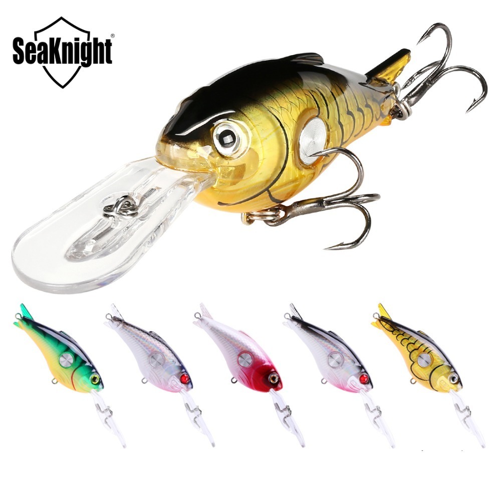 SeaKnight SK003 Crankbait 55mm 10g 1.8-3.9M 5Pcs Hard Fishing Lures Floating Wobblers Crank Hard Bait Sea Carp Fishing Lure Set 201031 от DHgate WW