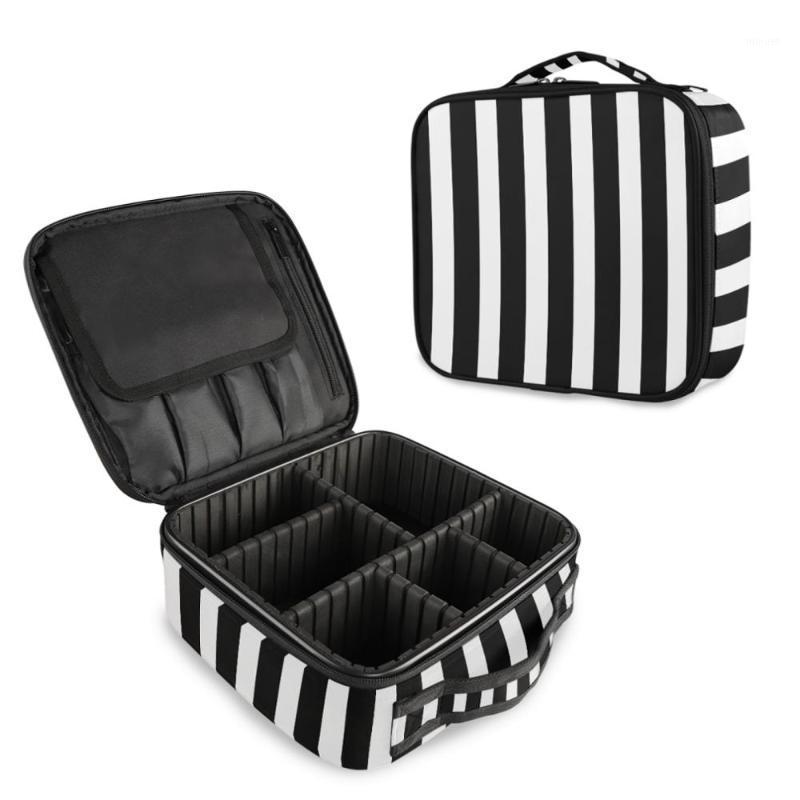ALAZA High Quality Large Capacity Stripe Pattern Cosmetic Bag Wash Bag Women Makeup Pouch Travel Organizer Portable Toiletry Kit1, 01
ALAZA High Quality Large Capacity Stripe Pattern Cosmetic Bag Wash Bag Women Makeup Pouch Travel Organizer Portable Toiletry Kit1, 01