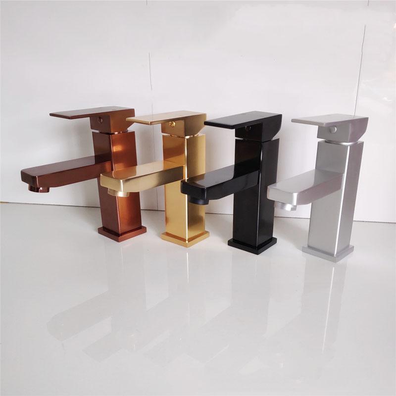 Space Aluminum Single handle basin faucet cold and hot water bathroom faucet fashion style taps mixer 
Space Aluminum Single handle basin faucet cold and hot water bathroom faucet fashion style taps mixer