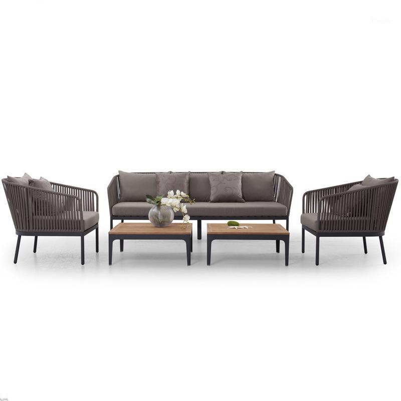 Outdoor sofa courtyard rattan living room weave rattan sofa1 
Outdoor sofa courtyard rattan living room weave rattan sofa1