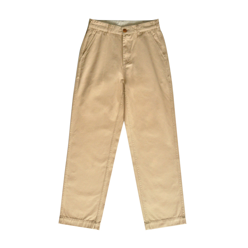 SauceZhan XX001 Chino Vintage Cargo Men Cotton Straight & Capris Casual Pants 310g Thick Loose 201217