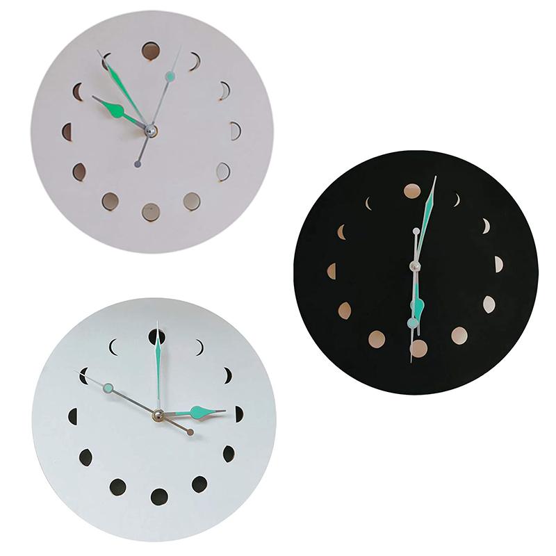 Wall Clock Luminous Wall Clock Wooden Moon Cycle Home Decoration for Home Bedroom Decor
Wall Clock Luminous Wall Clock Wooden Moon Cycle Home Decoration for Home Bedroom Decor