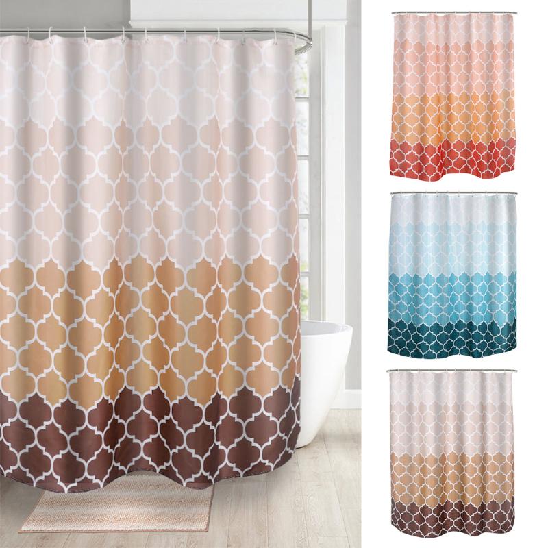 180x180cm Privacy Protect For Bathroom With 12 Hooks Polyester Dorm Geometric Shower Curtain Washable Home Decor Print Fashion
180x180cm Privacy Protect For Bathroom With 12 Hooks Polyester Dorm Geometric Shower Curtain Washable Home Decor Print Fashion