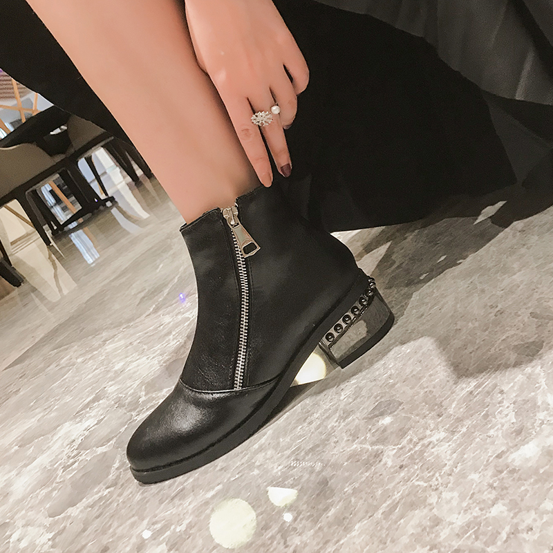 Warm trade women's ankle more size 22-28cm Length autumn and winter hot teddy pointed at the zipper side short boots I153, Wine-winter
Warm trade women's ankle more size 22-28cm Length autumn and winter hot teddy pointed at the zipper side short boots I153, Wine-winter