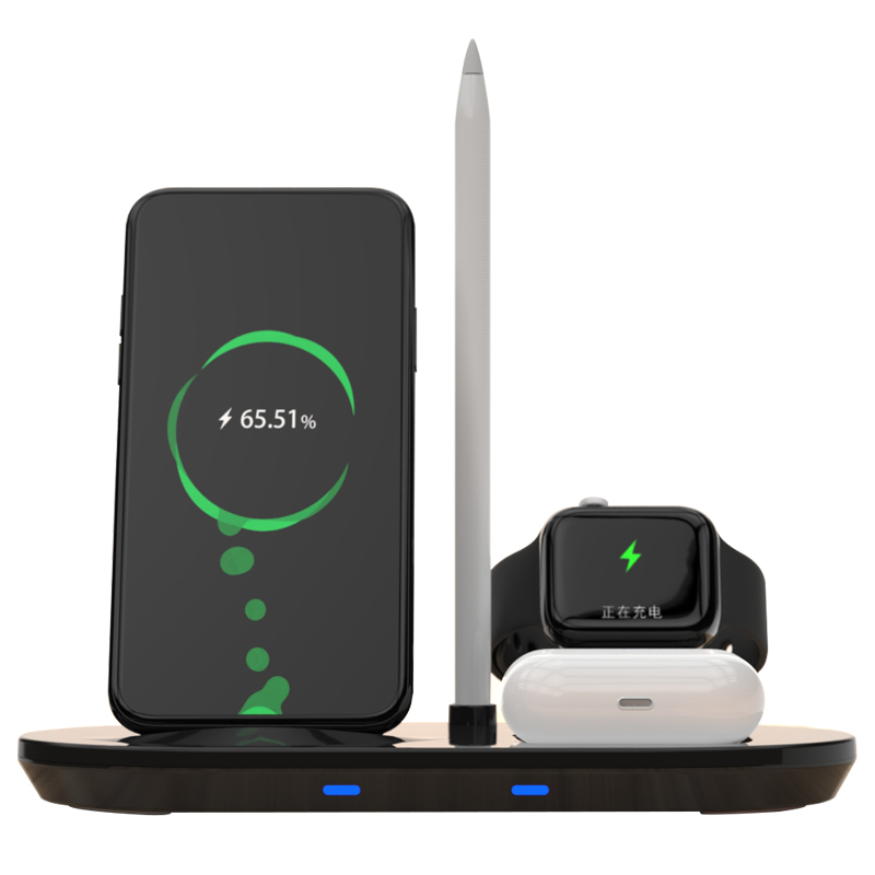 Multi-functional QI wireless charger station 3 in 1 10W fast charging base for Phone,Watch&Headphones stand phone desk holder No AC Adapter
Multi-functional QI wireless charger station 3 in 1 10W fast charging base for Phone,Watch&Headphones stand phone desk holder No AC Adapter