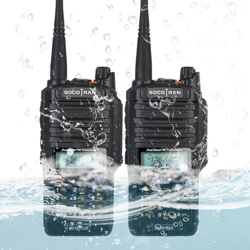 2pcs Dual Band Walkie Talkies 5w Socotran UV-12R plus Waterproof Talkie Walkie comunicador radio scanner
2pcs Dual Band Walkie Talkies 5w Socotran UV-12R plus Waterproof Talkie Walkie comunicador radio scanner
