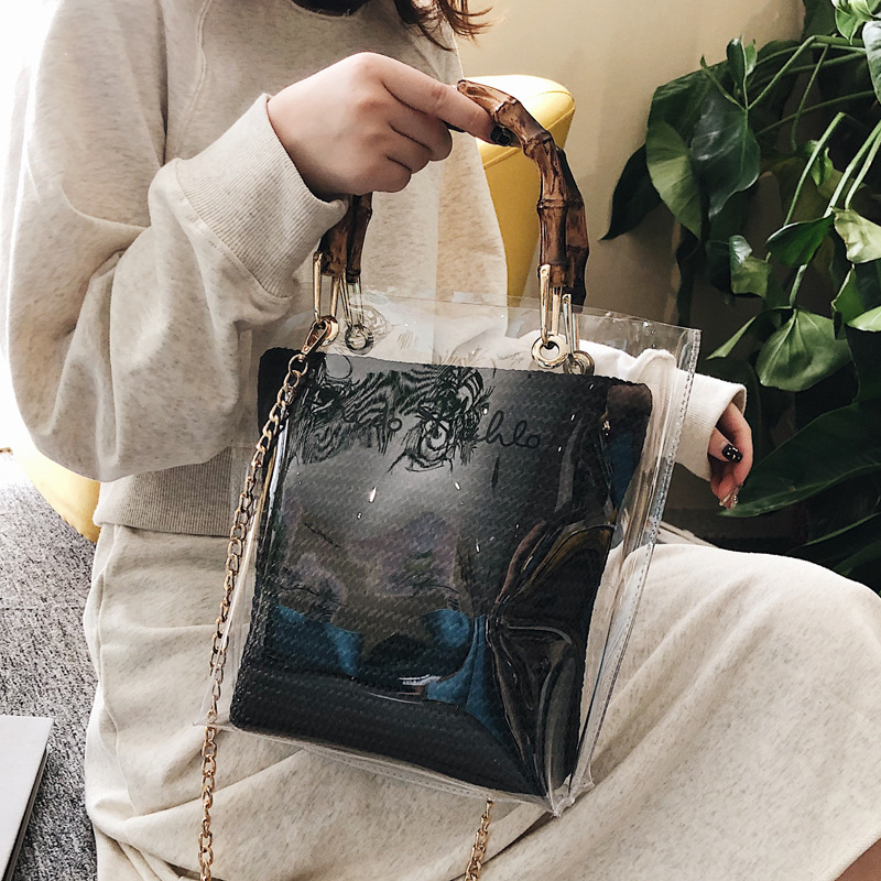 2020 Mode Pu Transparent Messenger Cross Body Sweet Chains Jelly Beach Female Purse of New Mujer 2cc8, White
2020 Mode Pu Transparent Messenger Cross Body Sweet Chains Jelly Beach Female Purse of New Mujer 2cc8, White