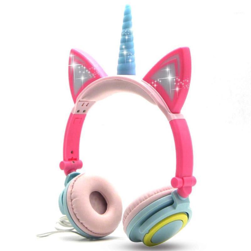 Wired Foldable Flashing Unicorns Kids Headphones With LED Light Earphone For Mobile Phone PC Computer Boys Girls Gaming Headset1
Wired Foldable Flashing Unicorns Kids Headphones With LED Light Earphone For Mobile Phone PC Computer Boys Girls Gaming Headset1