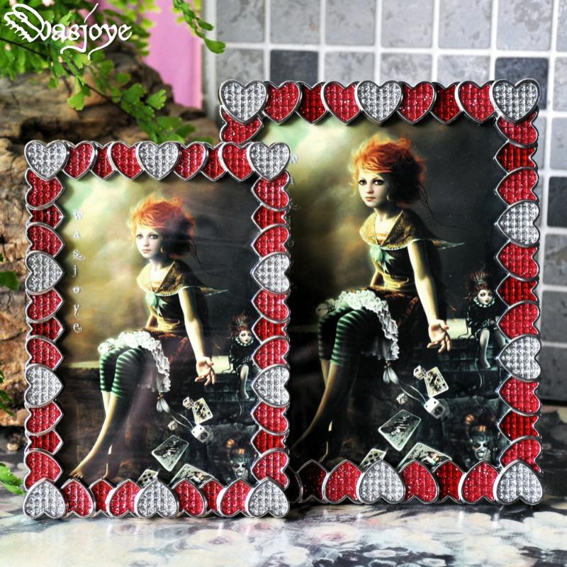 Classical European retro metal Photo Frame red heart Set Creative modern Home Decoration Valentine's Day Gift for Girls
Classical European retro metal Photo Frame red heart Set Creative modern Home Decoration Valentine's Day Gift for Girls