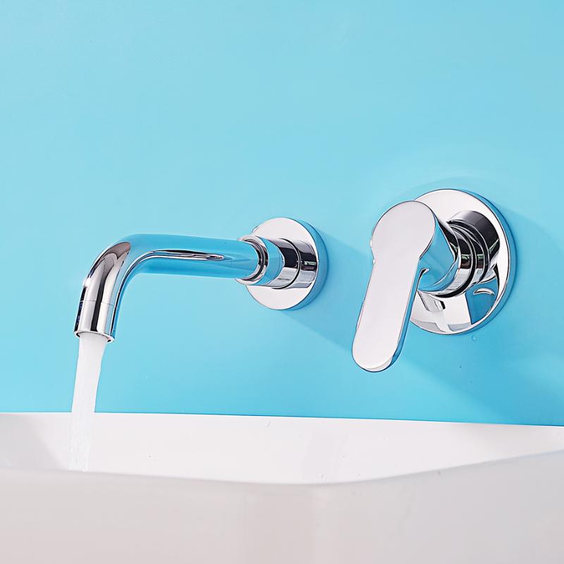Beiluode Hot And Cold Water Bathroom Faucet Wall Mount Mixer Sink Tap Wash Basin Swivel Spout Bath Single Lever Handle MA1004
Beiluode Hot And Cold Water Bathroom Faucet Wall Mount Mixer Sink Tap Wash Basin Swivel Spout Bath Single Lever Handle MA1004