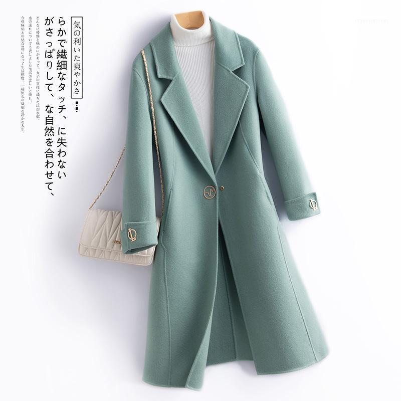 Factory direct sales fall and winter new double-sided woolen coat long woolen coat women' thick Hepburn style1, Black
Factory direct sales fall and winter new double-sided woolen coat long woolen coat women' thick Hepburn style1, Black