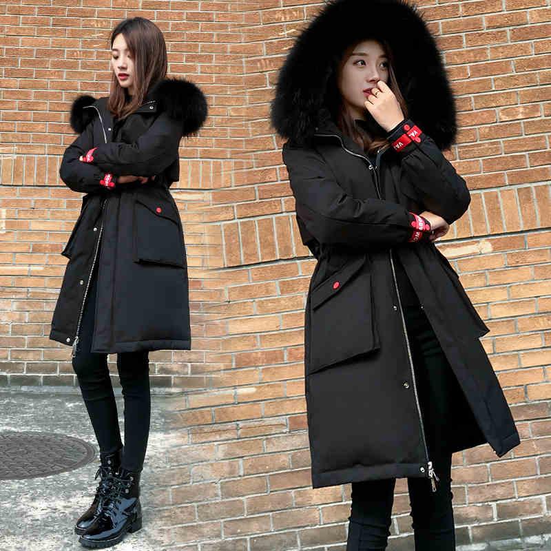 Large Size Women Down Cotton Coat 2021 New Autumn Winter Fashion Mid-length Thicken Loose Parka Hooded Female Cotton Jacket A173, Black
Large Size Women Down Cotton Coat 2021 New Autumn Winter Fashion Mid-length Thicken Loose Parka Hooded Female Cotton Jacket A173, Black