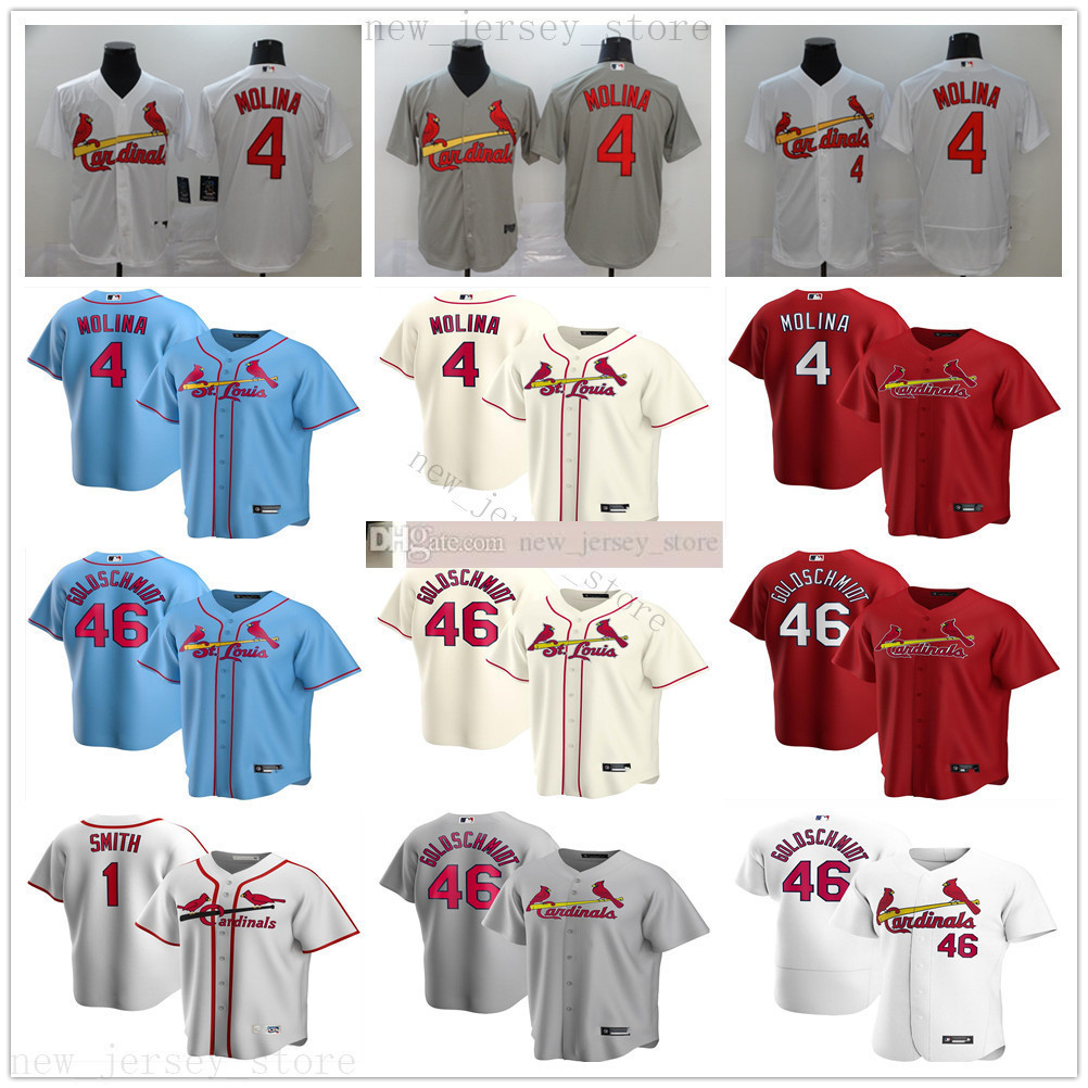 2021 News Seasons Style Baseball Yadier 4 Molina Jerseys 46 Paul 1 Ozzie Goldschmidt Smith Stitched Man Women Kids Youth Jersey, Blue;black
2021 News Seasons Style Baseball Yadier 4 Molina Jerseys 46 Paul 1 Ozzie Goldschmidt Smith Stitched Man Women Kids Youth Jersey, Blue;black