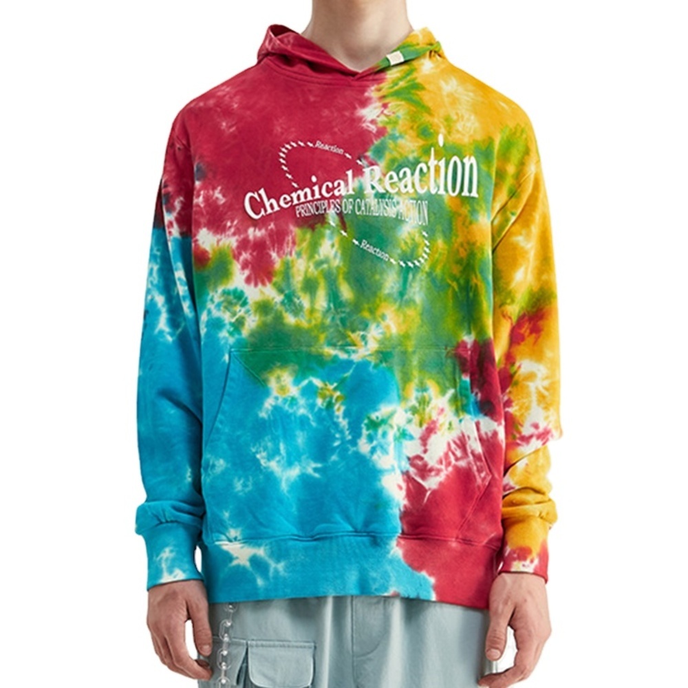 2020 European and American street brand printing irregular tie dye eco friendly Hoodie, Photo color
2020 European and American street brand printing irregular tie dye eco friendly Hoodie, Photo color