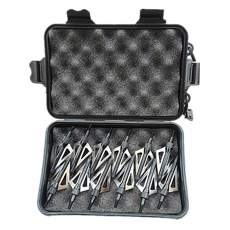 12PCS Hunting Archery Arrowhead 125 Grain 3 blades Compound Bow Recurve Bow Carbon Arrow With Plastic Box
12PCS Hunting Archery Arrowhead 125 Grain 3 blades Compound Bow Recurve Bow Carbon Arrow With Plastic Box