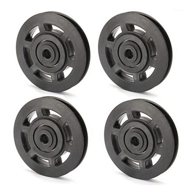 4Pcs 95mm Universal Bearing Pulley Wheel Cable Fitness Equipments Accessories Gym Equipment Part Wearproof Tool with Long Servic1, Black
4Pcs 95mm Universal Bearing Pulley Wheel Cable Fitness Equipments Accessories Gym Equipment Part Wearproof Tool with Long Servic1, Black