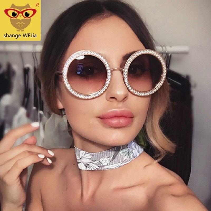 Vintage Sunglasses Women gafas 2020 Inlaid brick Sun glasses mujer oversize Round Big Sunglasses 2020
Vintage Sunglasses Women gafas 2020 Inlaid brick Sun glasses mujer oversize Round Big Sunglasses 2020