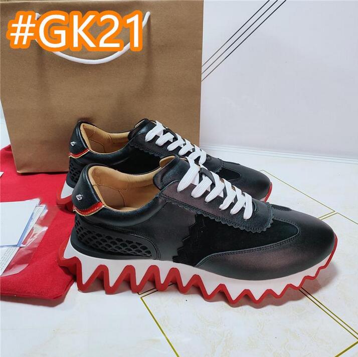 2020 desiner Womens Mens Casual Shoes Designer Spikes Red Bottom Sneaker Mesh Patchwork Matte Leather Chaussures
2020 desiner Womens Mens Casual Shoes Designer Spikes Red Bottom Sneaker Mesh Patchwork Matte Leather Chaussures