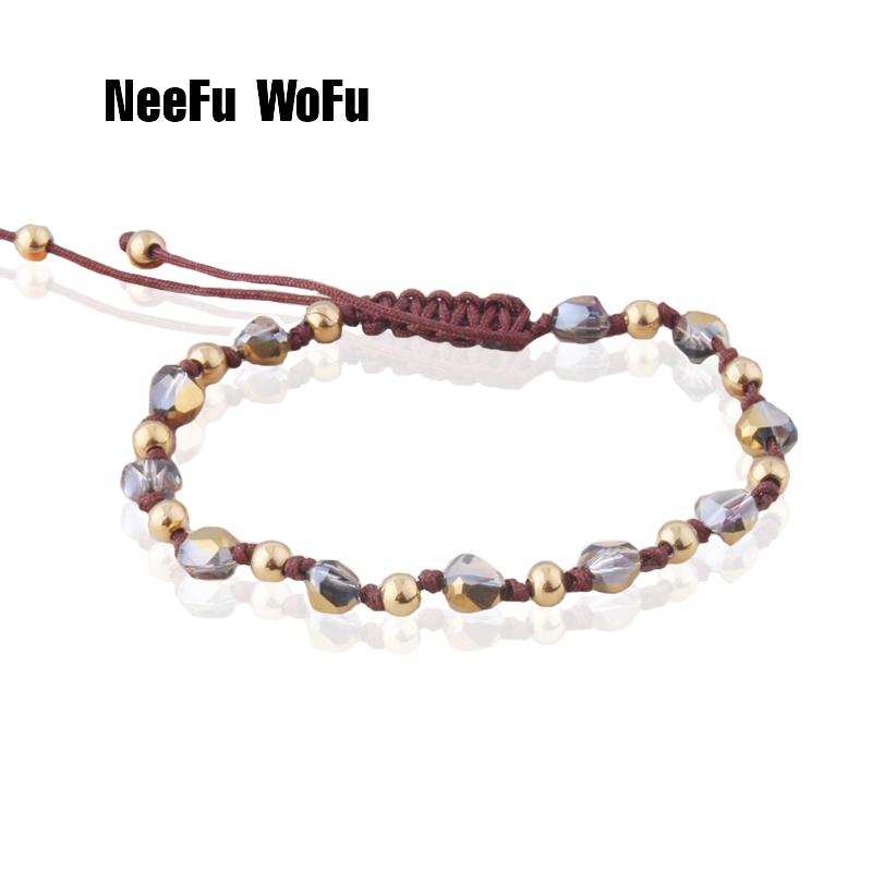 Charm Bracelets NeeFu WoFu Stainless Steel beads Crystal Stretch Knotted By Hand Bracelet Fashion Pearl Bohemia
Charm Bracelets NeeFu WoFu Stainless Steel beads Crystal Stretch Knotted By Hand Bracelet Fashion Pearl Bohemia