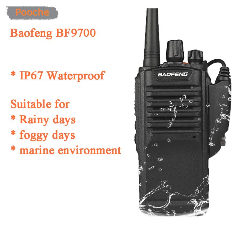 Waterproof ham radio Baofeng 9700 transceivers Baofeng BF-9700 Handy walkie talkie UHF 400-520 ip67 Waterproof Outdoor Radio
Waterproof ham radio Baofeng 9700 transceivers Baofeng BF-9700 Handy walkie talkie UHF 400-520 ip67 Waterproof Outdoor Radio