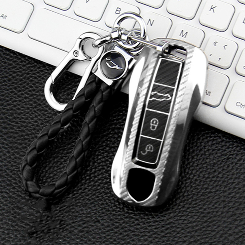 For Porsche Cayman Panamera Macan key cover protective shell car accessories for girls, Black
For Porsche Cayman Panamera Macan key cover protective shell car accessories for girls, Black