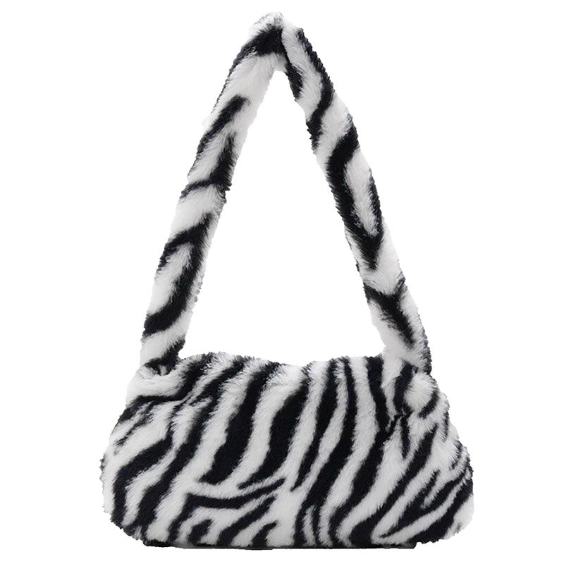 Furry Shoulder Bag Ladies Fashion Leopard Portable Underarm Bag Wild Messenger Clutch Purse Handbag Female Messenger Bag#BL2
Furry Shoulder Bag Ladies Fashion Leopard Portable Underarm Bag Wild Messenger Clutch Purse Handbag Female Messenger Bag#BL2