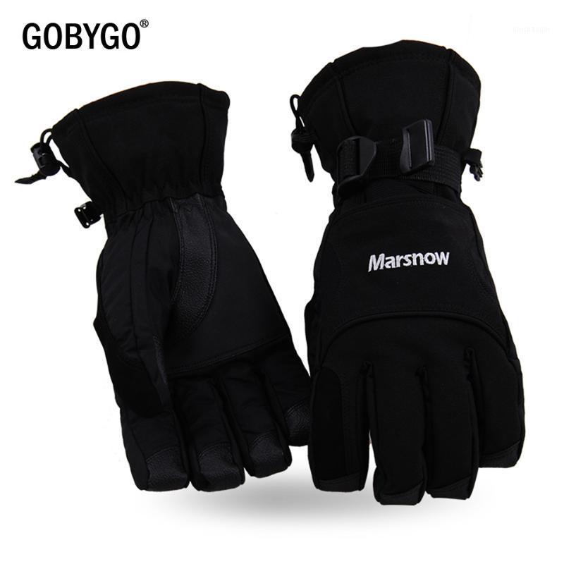 GOBYGO Unisex Ski Gloves Fleece Snowboard Gloves Snowmobile Riding Winter Windproof Waterproof Durable Snow1, Black
GOBYGO Unisex Ski Gloves Fleece Snowboard Gloves Snowmobile Riding Winter Windproof Waterproof Durable Snow1, Black