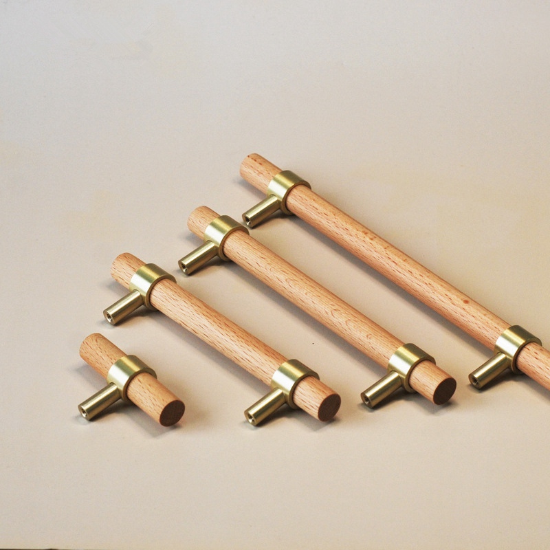 Wooden Beech Kitchen Cabinet Knobs Handles Brass Tbar Drawer Dresser Pulls Cupboard Wardrobe Furniture Door Handles
Wooden Beech Kitchen Cabinet Knobs Handles Brass Tbar Drawer Dresser Pulls Cupboard Wardrobe Furniture Door Handles