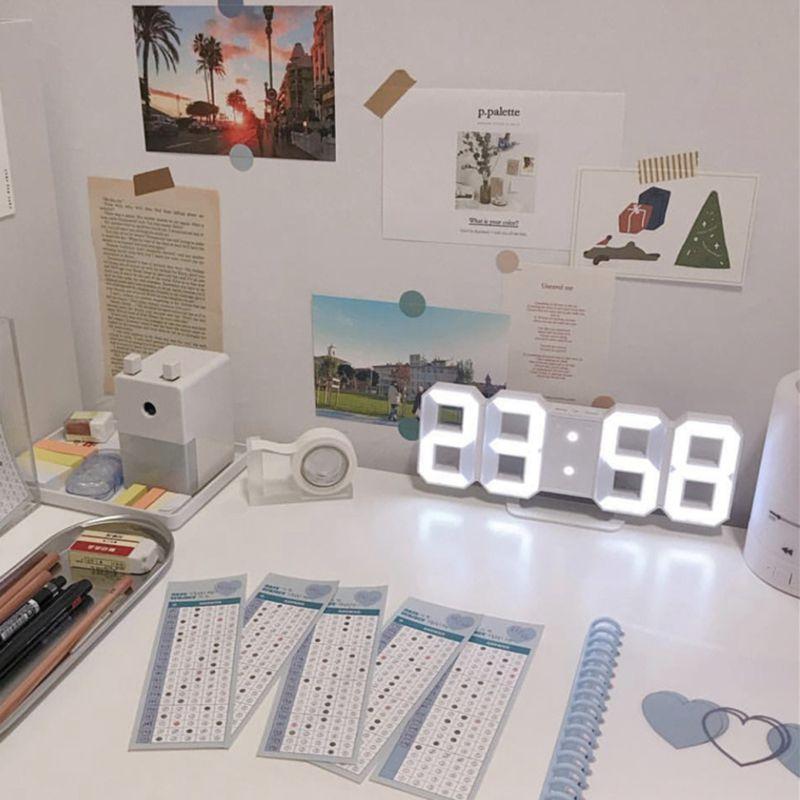 Nordic Digital Alarm Clocks Wall Hanging Watch Snooze Function Table Clock Calendar Display Office Electronic Watch
Nordic Digital Alarm Clocks Wall Hanging Watch Snooze Function Table Clock Calendar Display Office Electronic Watch