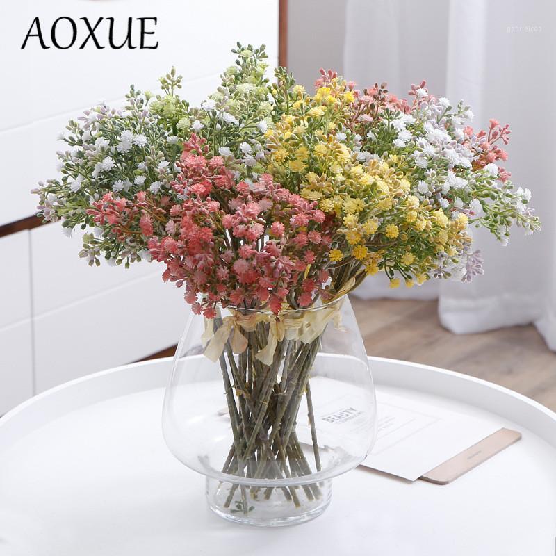 AOXUE Simulation flower bunch small star flowers small fresh wildflower plants home decoration wedding props fake bouquet potted1, Green
AOXUE Simulation flower bunch small star flowers small fresh wildflower plants home decoration wedding props fake bouquet potted1, Green