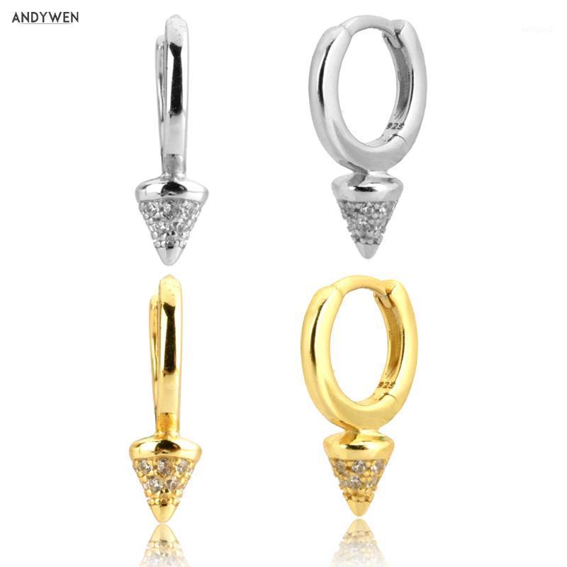 Hoop & Huggie ANDYWEN 925 Sterling Silver Small Huggies 6.5mm Hoops Crystal CZ Zircon Spike Mini Fashion Fine Jewelry For 2021 Rock Punk Par
Hoop & Huggie ANDYWEN 925 Sterling Silver Small Huggies 6.5mm Hoops Crystal CZ Zircon Spike Mini Fashion Fine Jewelry For 2021 Rock Punk Par