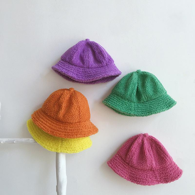 Autumn Winter Thickened Lambwool Baby Hats Kids Boys Girls Caps Warm Bucket Caps 5 Colors, Green
Autumn Winter Thickened Lambwool Baby Hats Kids Boys Girls Caps Warm Bucket Caps 5 Colors, Green