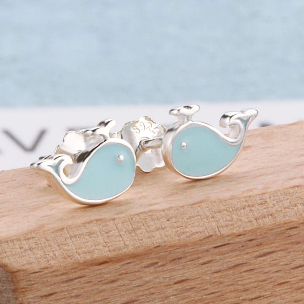 Luxurys Designers Fashion Ye054 Silver 925 women's small cute little whale fountain small fresh temperament personality Silver Earrings
Luxurys Designers Fashion Ye054 Silver 925 women's small cute little whale fountain small fresh temperament personality Silver Earrings