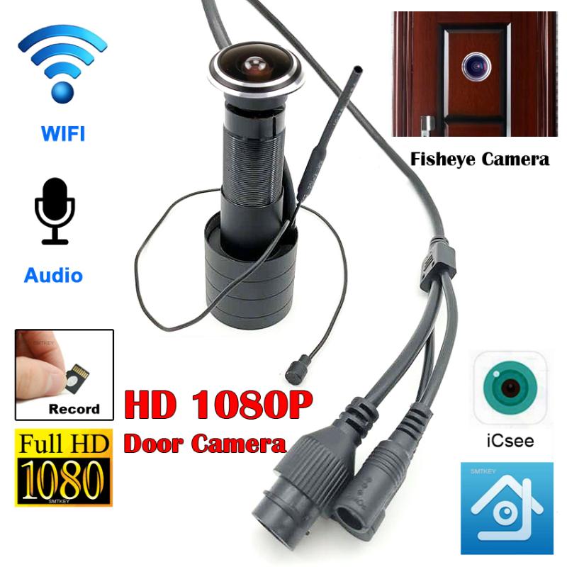 HD audio 1080P Door Eye Hole Mini Peephole IP P2P Camera Wide Angle FishEye CCTV Security Network WIFI Camera With Micro TF Card
HD audio 1080P Door Eye Hole Mini Peephole IP P2P Camera Wide Angle FishEye CCTV Security Network WIFI Camera With Micro TF Card
